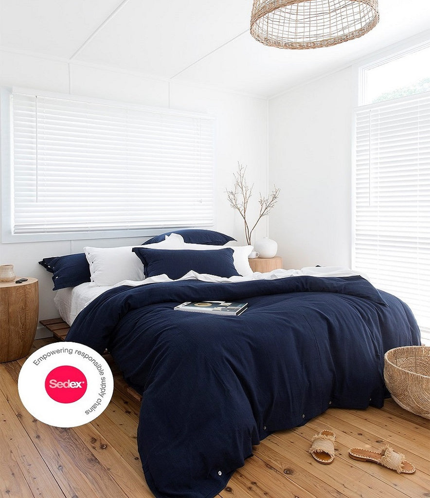 Ethical bedding with Loom Living