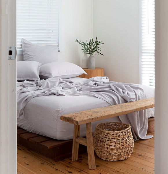 Bamboo cotton bedlinen bamboo sheets and bamboo pillowslips sustainavble bedding
