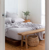 Bamboo cotton bedlinen bamboo sheets and bamboo pillowslips sustainavble bedding