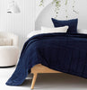 Velvet Coverlet cotton velvet bedspread velvet bedding velvet throw Loom Living