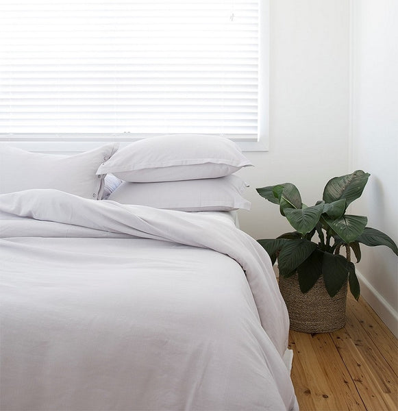 Shop Bamboo Bed Quilt Cover | Linen Duvet Cover Sets | Loom Living