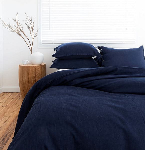 Shop Bamboo Bed Quilt Cover | Linen Duvet Cover Sets | Loom Living