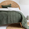 Velvet Coverlet  velvet bedding cotton velvet throw velvet bedspread velvet cushion Loom Living